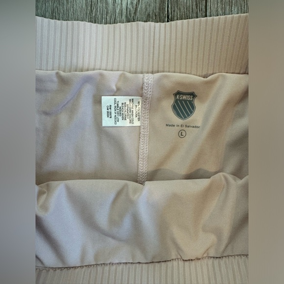 K-SWISS~ Women's Cut Above 14 Inch Pleated Tennis‎ Skort with Pockets Size Large - Picture 3 of 8